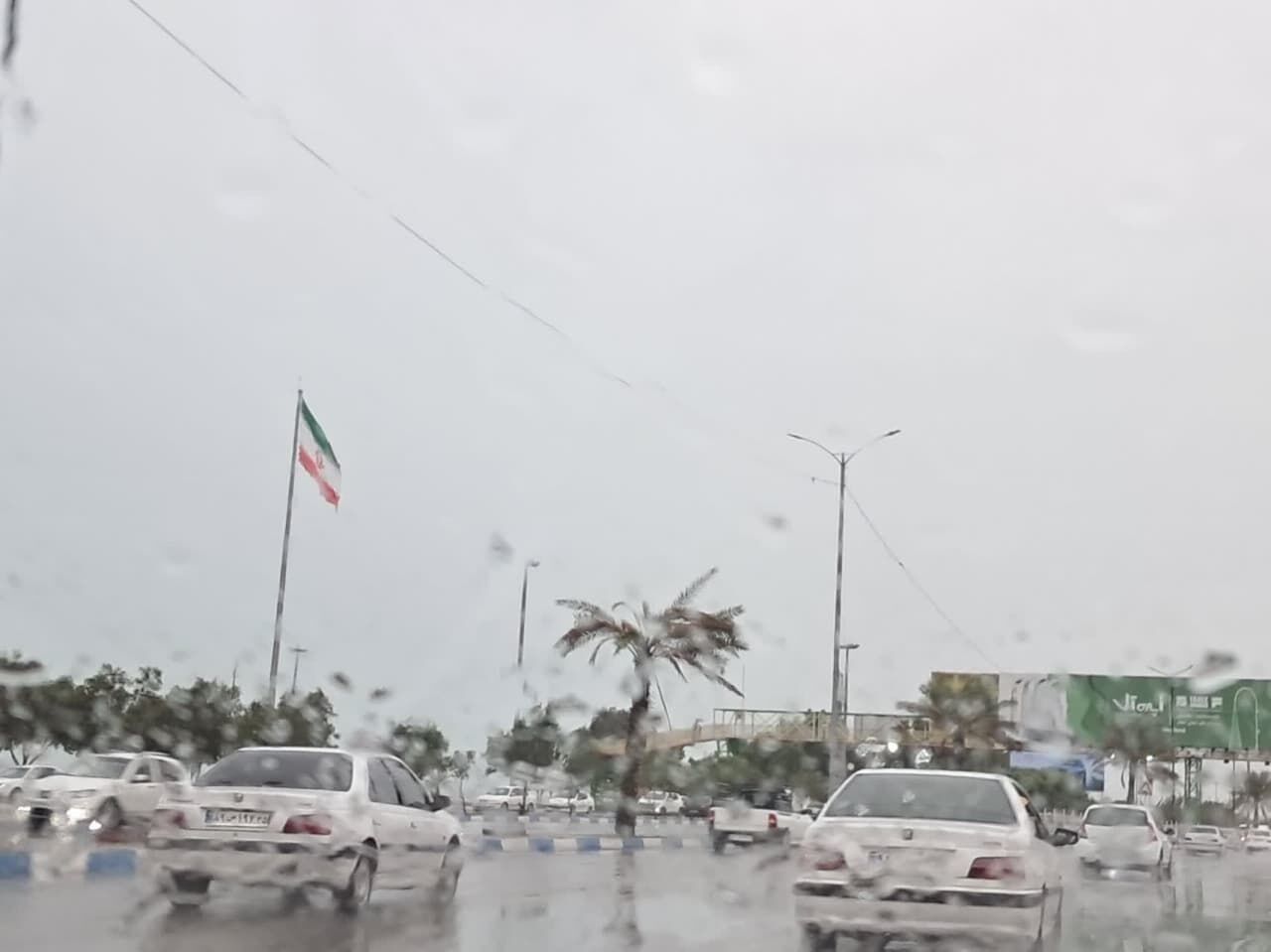 بیشترین بارندگی قشم به میزان ۱۰۹ میلی متر در کاروان ثبت شد