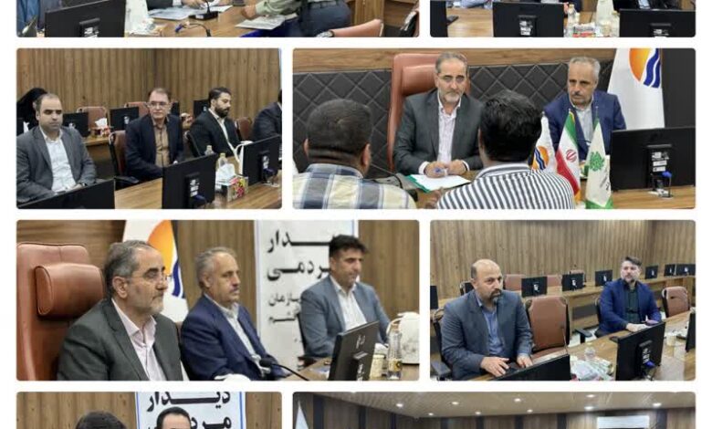 دیدار مردمی مدیرعامل سازمان منطقه آزاد قشم برگزار شد