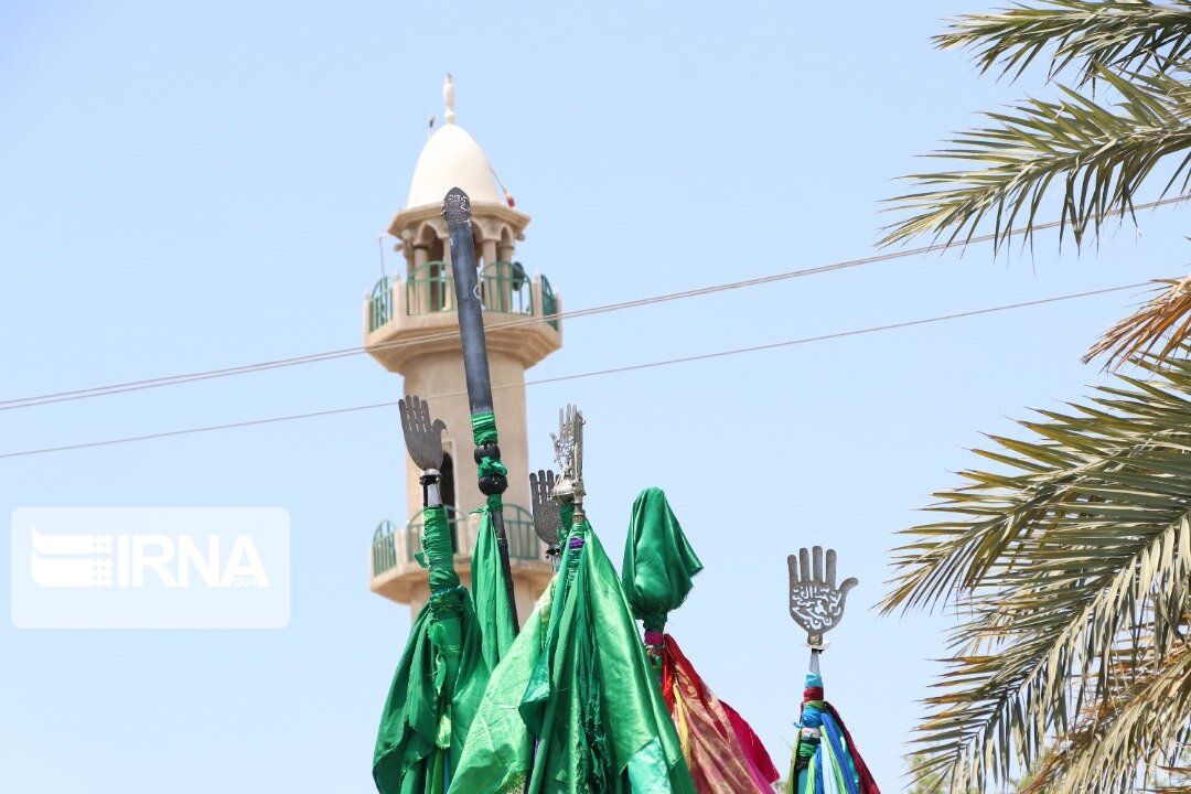 ندای دلنشین لبیک یا علی (ع) در قشم طنین انداز شد