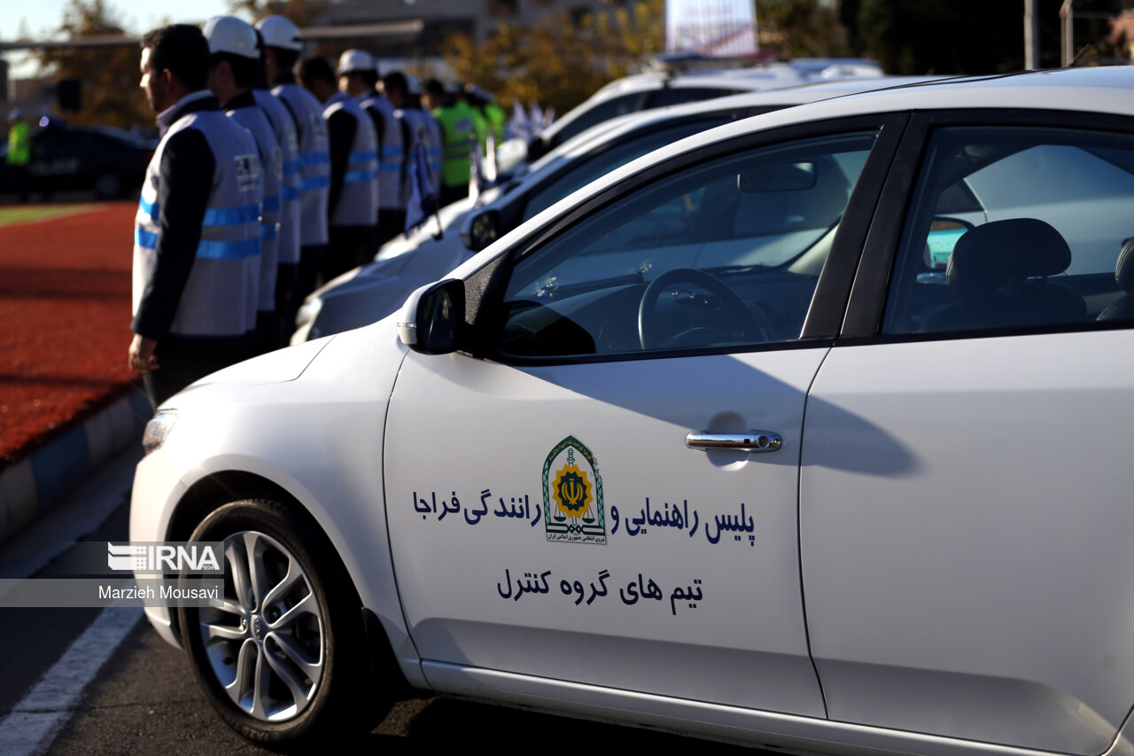 جریمه ۱۲ هزار خودرو در طرح نوروزی پلیس راهور قشم 