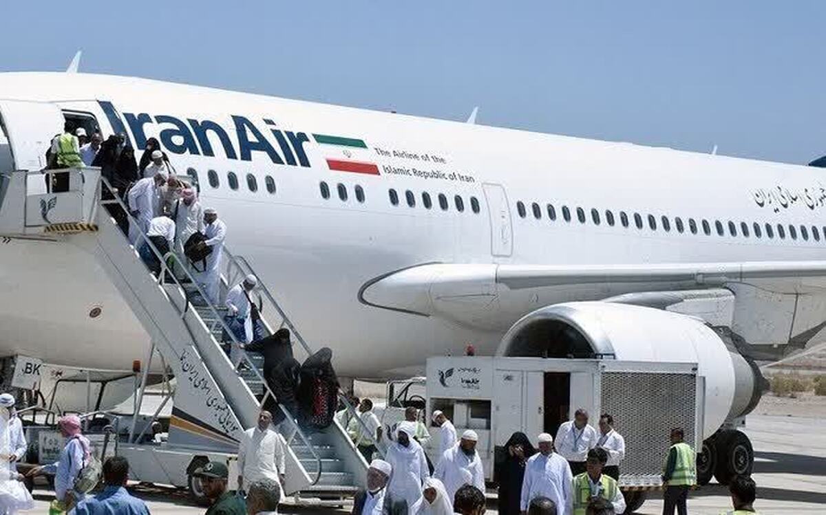 پایان عملیات اعزام زائران خانه خدا از فرودگاه قشم 